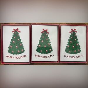Christmas cards bundle 30 cards 30 envelopes NEW NWT white